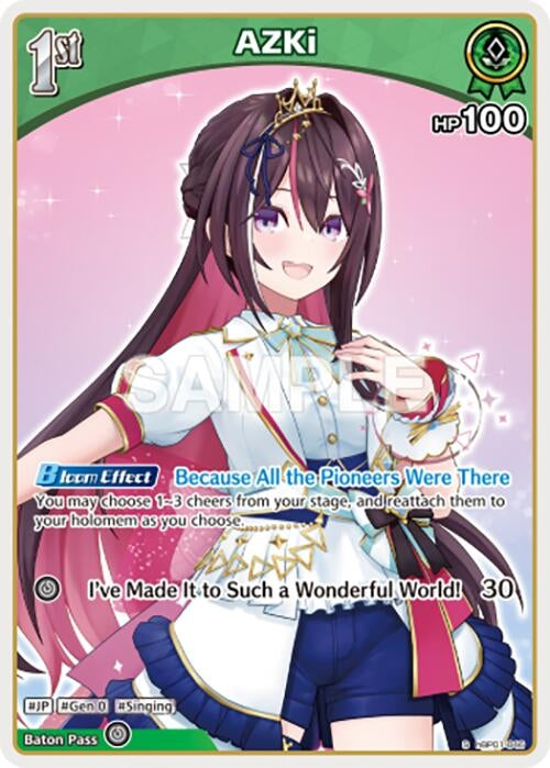 Image for AZKi (S) (hBP01-046) (hBP01-046) (Blooming Radiance) (BP01E) - Hololive