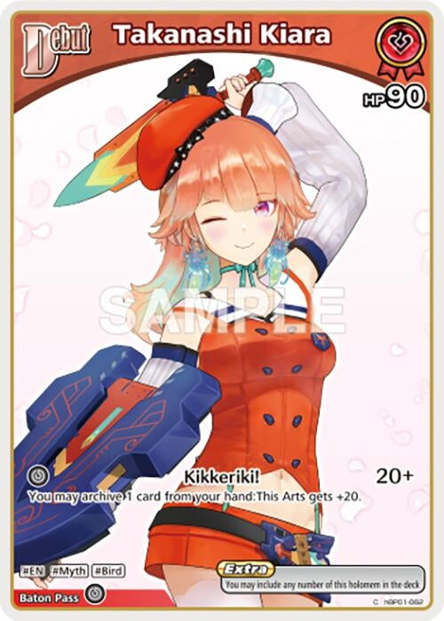 Image for Takanashi Kiara (C) (hBP01-062) (hBP01-062) (Blooming Radiance) (BP01E) - Hololive