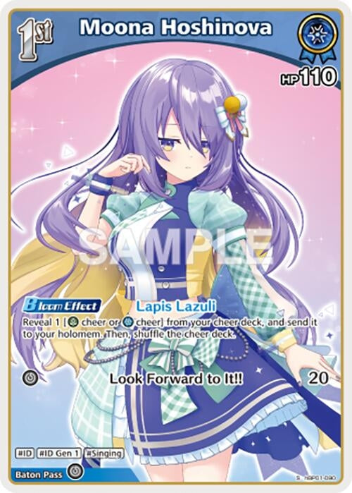 Image for Moona Hoshinova (S) (hBP01-090) (hBP01-090) (Blooming Radiance) (BP01E) - Hololive