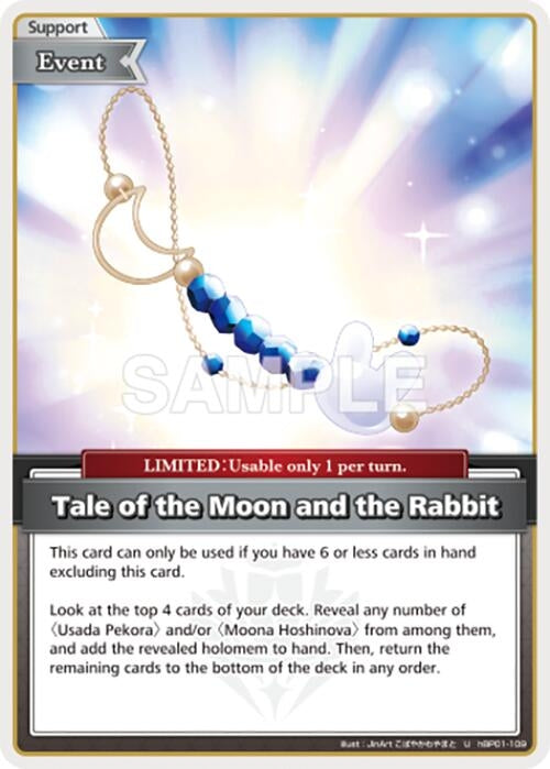 Image for Tale of the Moon and the Rabbit (U) (hBP01-109) (Blooming Radiance) (BP01E) - Hololive