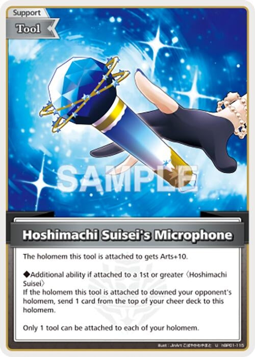 Image for Hoshimachi Suisei's Microphone (U) (hBP01-115) (Blooming Radiance) (BP01E) - Hololive