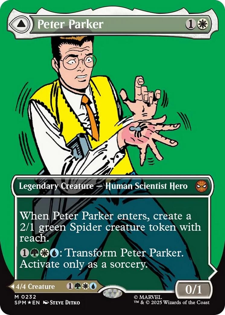 Peter Parker (0232) (Borderless) (232) (Marvel's Spider-Man)