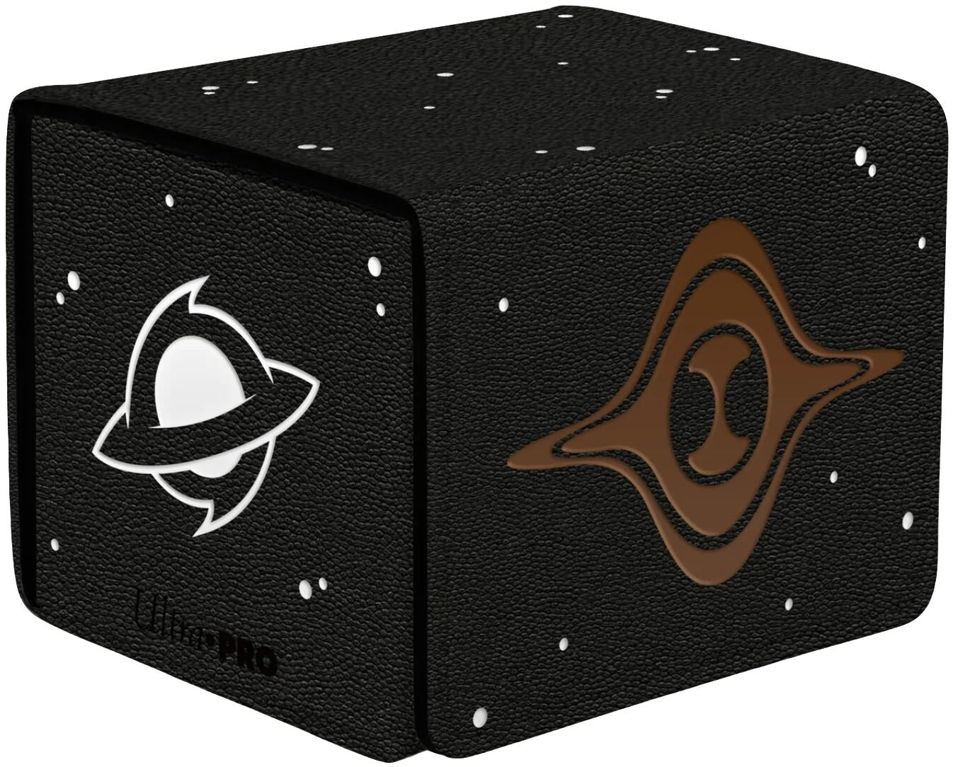 Image for Edge of Eternities - Alcove Edge Deck Box with Interior Printing: Black Mythic for Magic: The Gathering - Deck Boxes