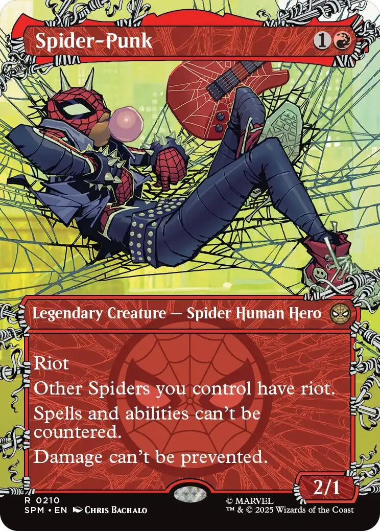 Spider-Punk (0210) (Borderless) (210) (Marvel's Spider-Man)