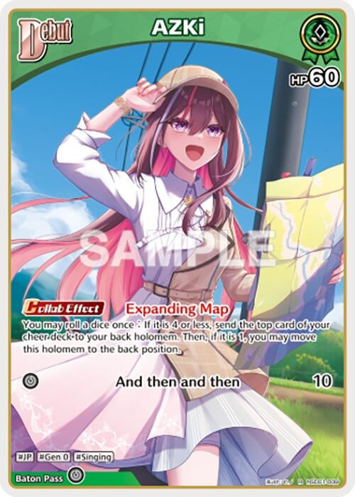 AZKi (R) (hSD01-009) (SD01: Start Deck: Tokino Sora and Azki)