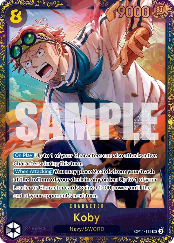 Image for Koby (Treasure Cup August 2025) (OP11-119) (One Piece Promotion Cards) (OP-PR) - One Piece Card Game