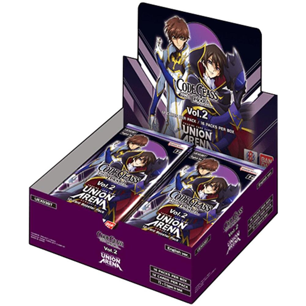 Code GEASS: Lelouch of the Rebellion Vol. 2 Union Arena Booster Box