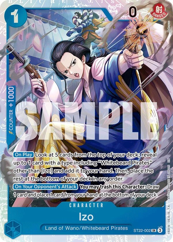 Izo (ST22-002) (Starter Deck 22: Ace & Newgate)
