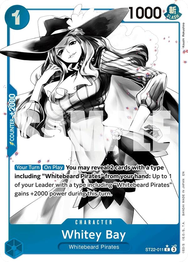 Image for Whitey Bay (Parallel) (ST22-011) (Starter Deck 22: Ace & Newgate) (ST-22) - One Piece Card Game