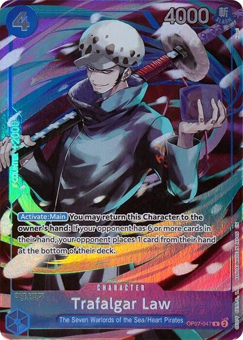 Image for Trafalgar Law (Seven Warlords of the Sea Binder Set) (OP07-047) (One Piece Promotion Cards) (OP-PR) - One Piece Card Game