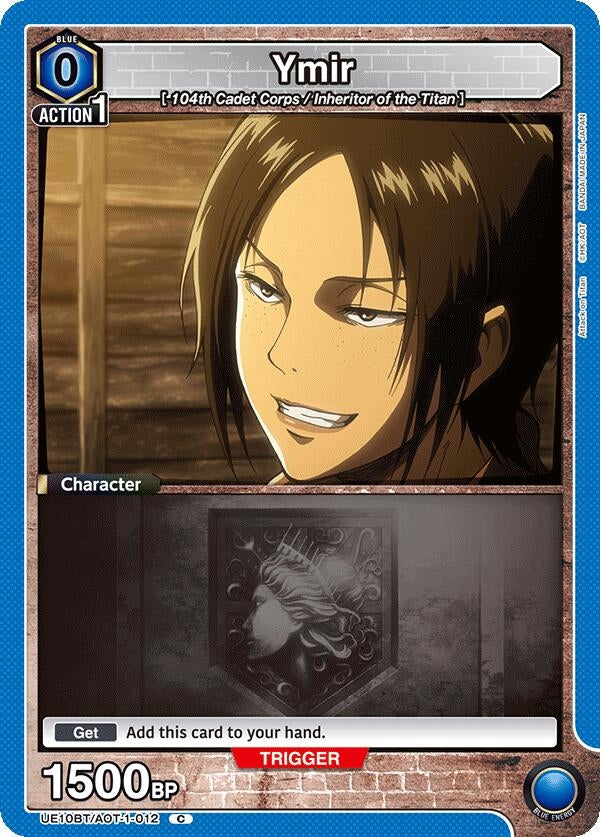 Image for Ymir (012) (UE10BT/AOT-1-012) (UE10BT: Attack on Titan) (UE10BT) - Union Arena