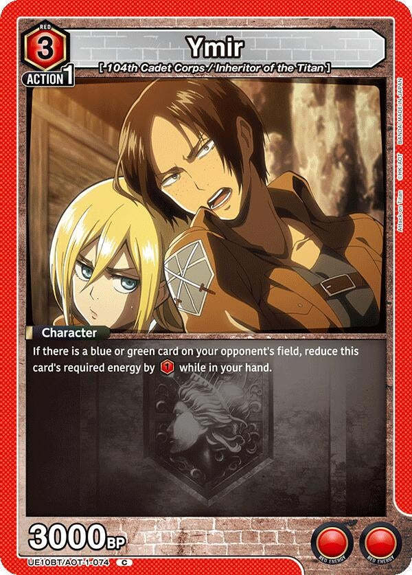 Image for Ymir (074) (UE10BT/AOT-1-074) (UE10BT: Attack on Titan) (UE10BT) - Union Arena