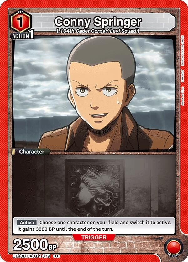Image for Conny Springer (079) (UE10BT/AOT-1-079) (UE10BT: Attack on Titan) (UE10BT) - Union Arena