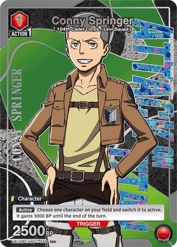 Image for Conny Springer (079) (U*) (UE10BT/AOT-1-079) (UE10BT: Attack on Titan) (UE10BT) - Union Arena