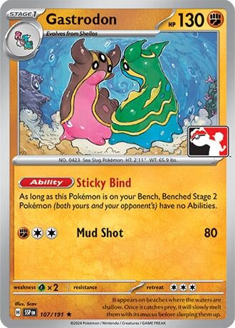 Image for Gastrodon (107/191) (Prize Pack Series Cards) - Pokemon