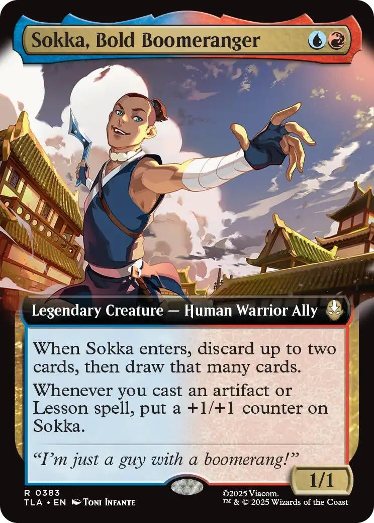 Sokka, Bold Boomeranger (Extended Art) (383) (Avatar: The Last Airbender)
