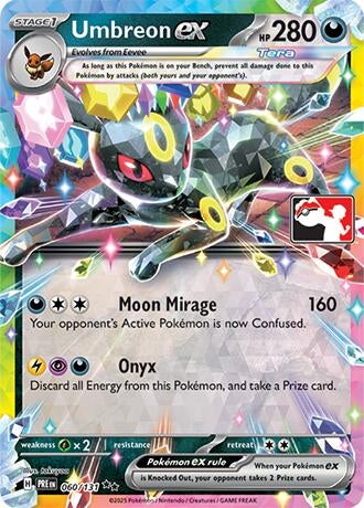 Image for Umbreon ex (060/131) (Prize Pack Series Cards) - Pokemon