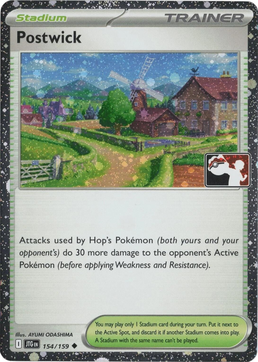 Image for Postwick - 154/159 (Cosmos Holo) (154/159) (Prize Pack Series Cards) - Pokemon