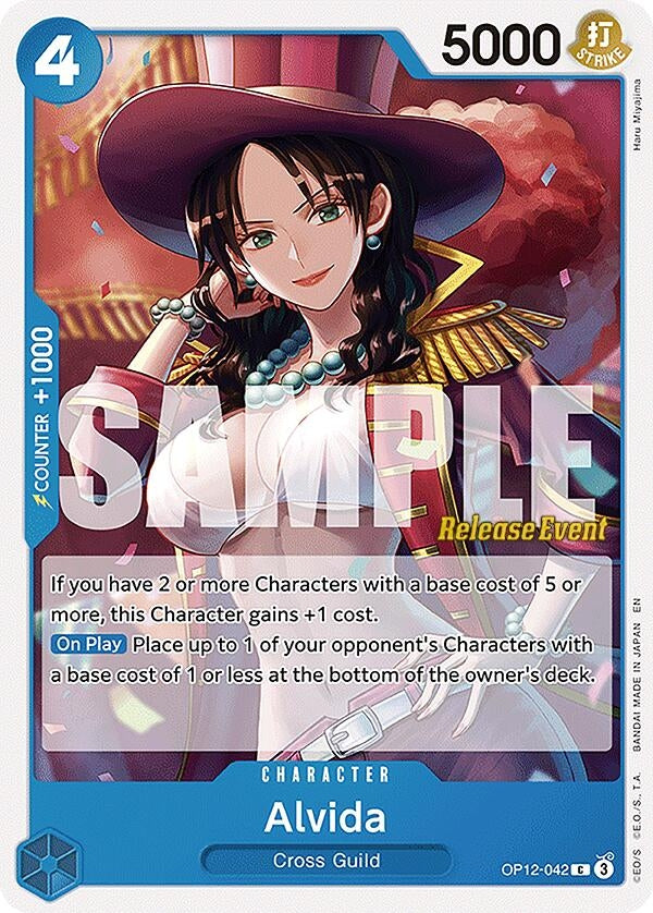 Image for Alvida (OP12-042) (Legacy of the Master Release Event Cards) (OP12 RE) - One Piece Card Game