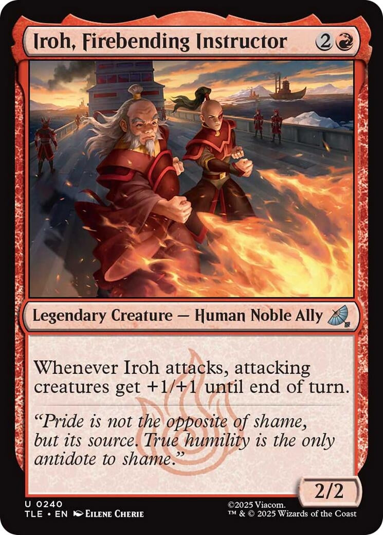 Iroh, Firebending Instructor (0240) (240) (Avatar: The Last Airbender: Eternal-Legal)
