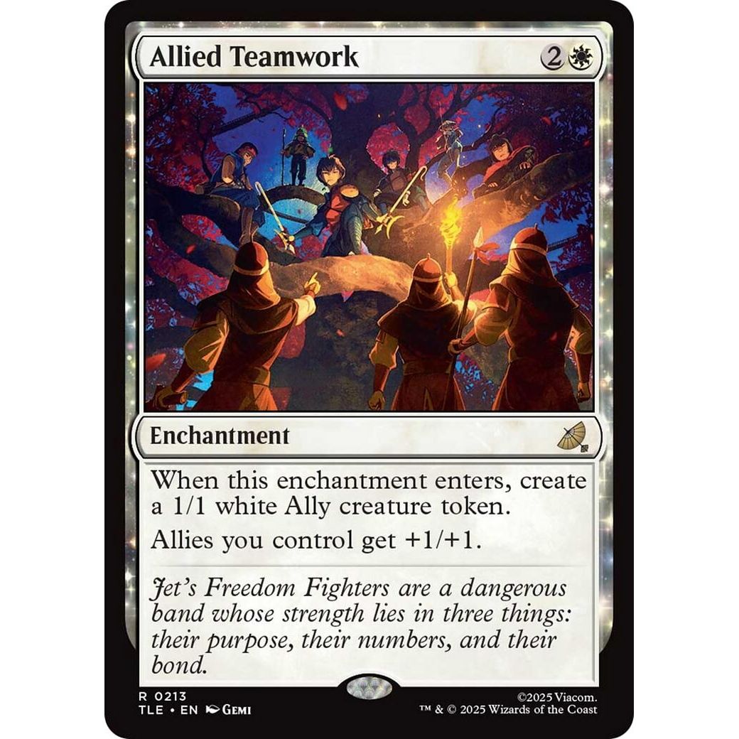 Allied Teamwork (213) (Avatar: The Last Airbender: Eternal-Legal) - PokeBox USA