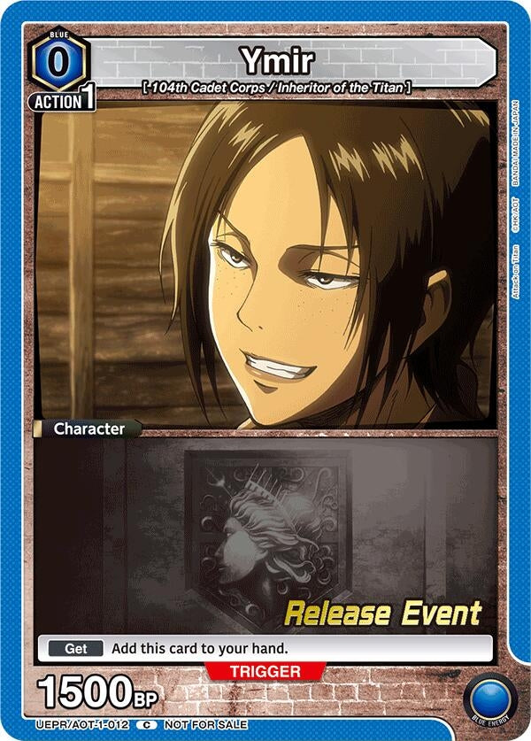 Image for Ymir (012) (UEPR/AOT-1-012) (UE10BT: Attack on Titan Release Event Cards) (UE10BT_RE) - Union Arena