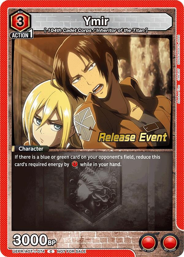 Image for Ymir (074) (UEPR/AOT-1-074) (UE10BT: Attack on Titan Release Event Cards) (UE10BT_RE) - Union Arena