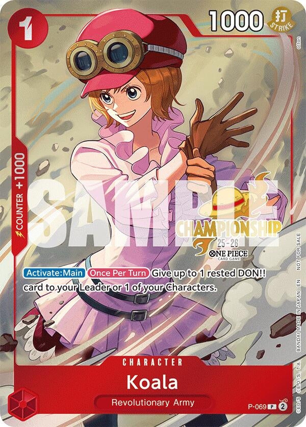 Image for Koala (CS 25-26 Event Pack) (P-069) (One Piece Promotion Cards) (OP-PR) - One Piece Card Game
