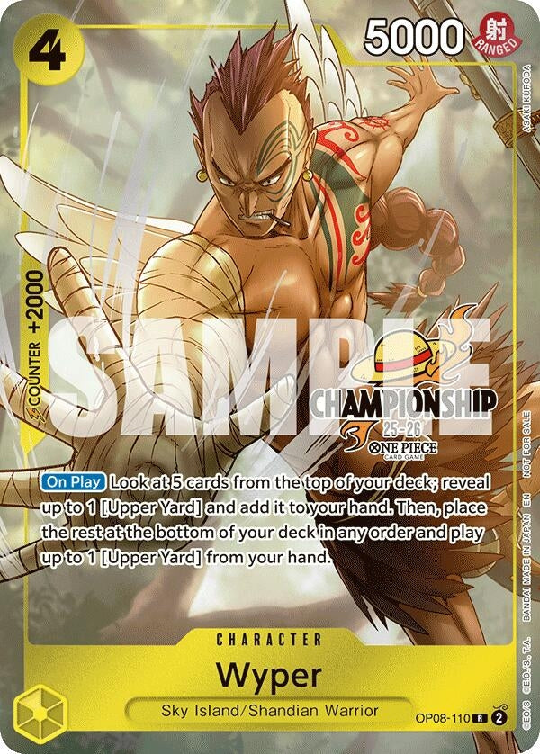 Image for Wyper (CS 25-26 Celebration Pack) (OP08-110) (One Piece Promotion Cards) (OP-PR) - One Piece Card Game