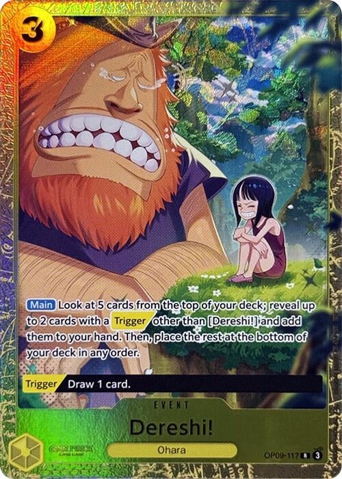 Image for Dereshi! (Premium Card Collection -Best Selection Vol. 4-) (OP09-117) (One Piece Promotion Cards) (OP-PR) - One Piece Card Game