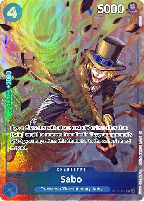 Image for Sabo (Premium Card Collection -Best Selection Vol. 4-) (OP10-049) (One Piece Promotion Cards) (OP-PR) - One Piece Card Game