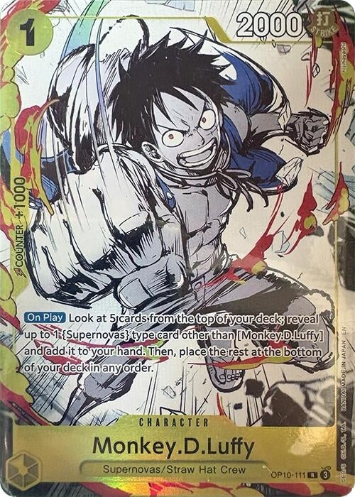 Image for Monkey.D.Luffy (Premium Card Collection -6 assort vol.1-) (OP10-111) (One Piece Promotion Cards) (OP-PR) - One Piece Card Game