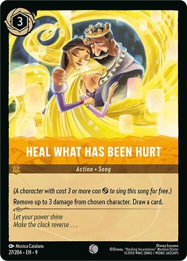 Image for Heal What Has Been Hurt (27/204) (Fabled) (9) - Disney Lorcana
