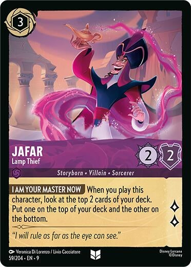 Image for Jafar - Lamp Thief (59/204) (Fabled) (9) - Disney Lorcana
