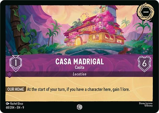 Image for Casa Madrigal - Casita (68/204) (Fabled) (9) - Disney Lorcana