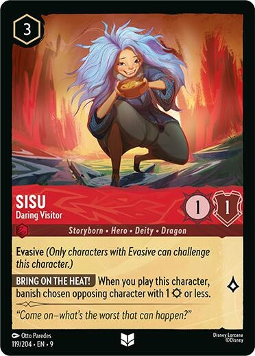Image for Sisu - Daring Visitor (119/204) (Fabled) (9) - Disney Lorcana