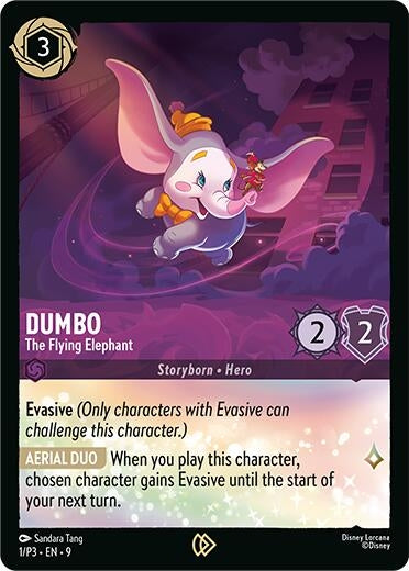 Image for Dumbo - The Flying Elephant (1) (Disney Lorcana Promo Cards) (DLPC) - Disney Lorcana