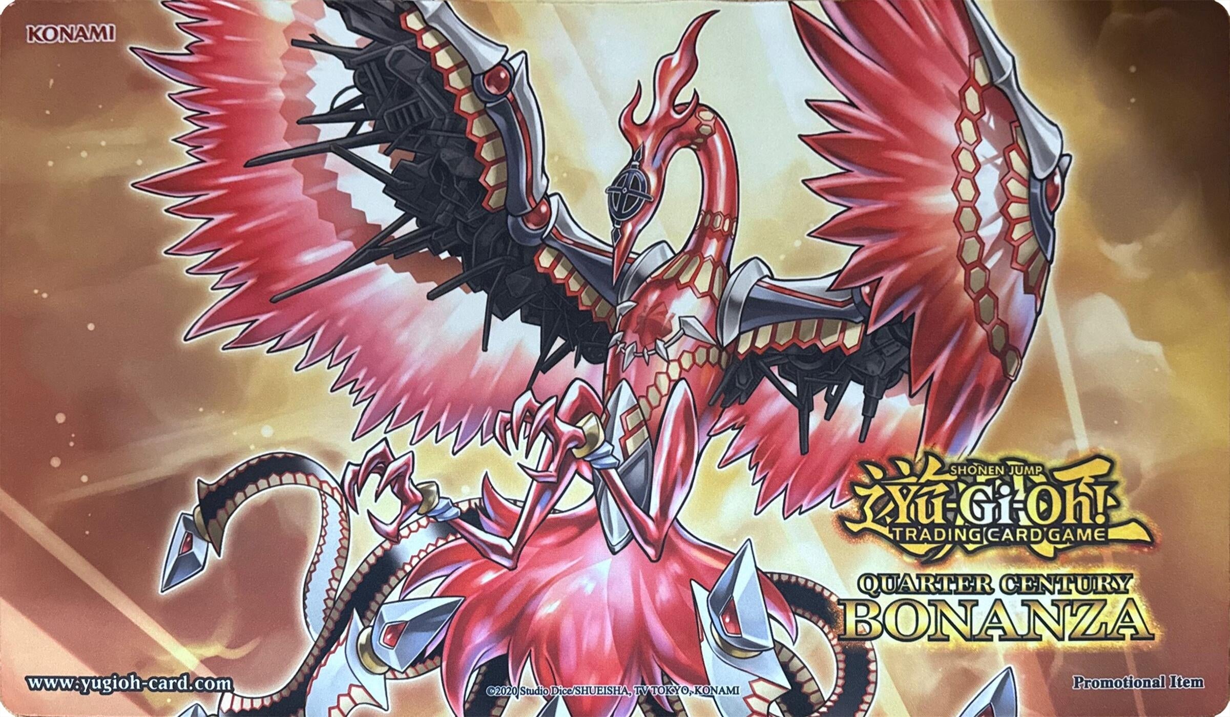 Image for Yu-Gi-Oh! Quarter Century Bonanza - Knightmare Phoenix Game Mat - Playmats