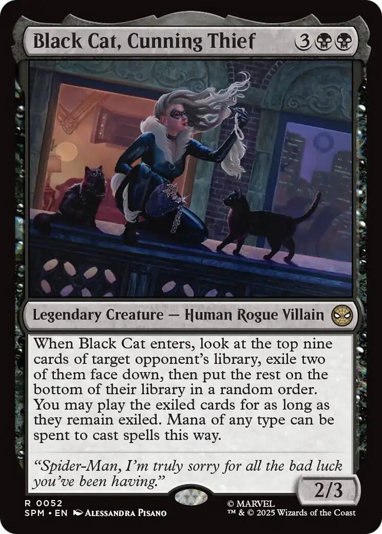 Black Cat, Cunning Thief (52) (Marvel's Spider-Man)