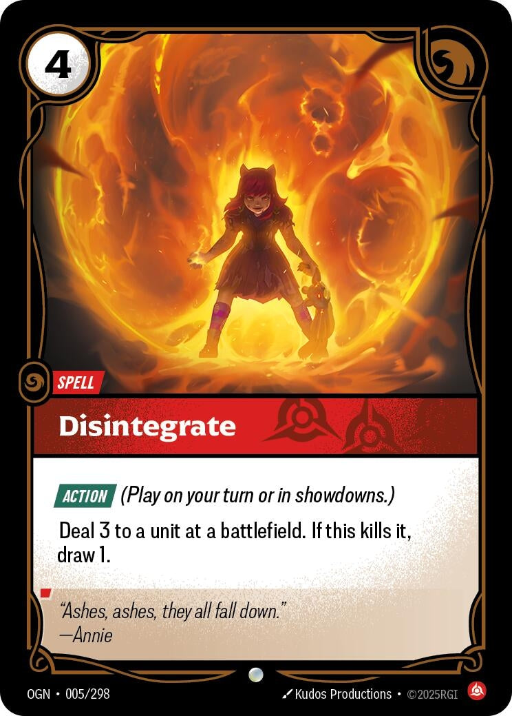 Disintegrate (005/298) (Origins) - PokeBox USA