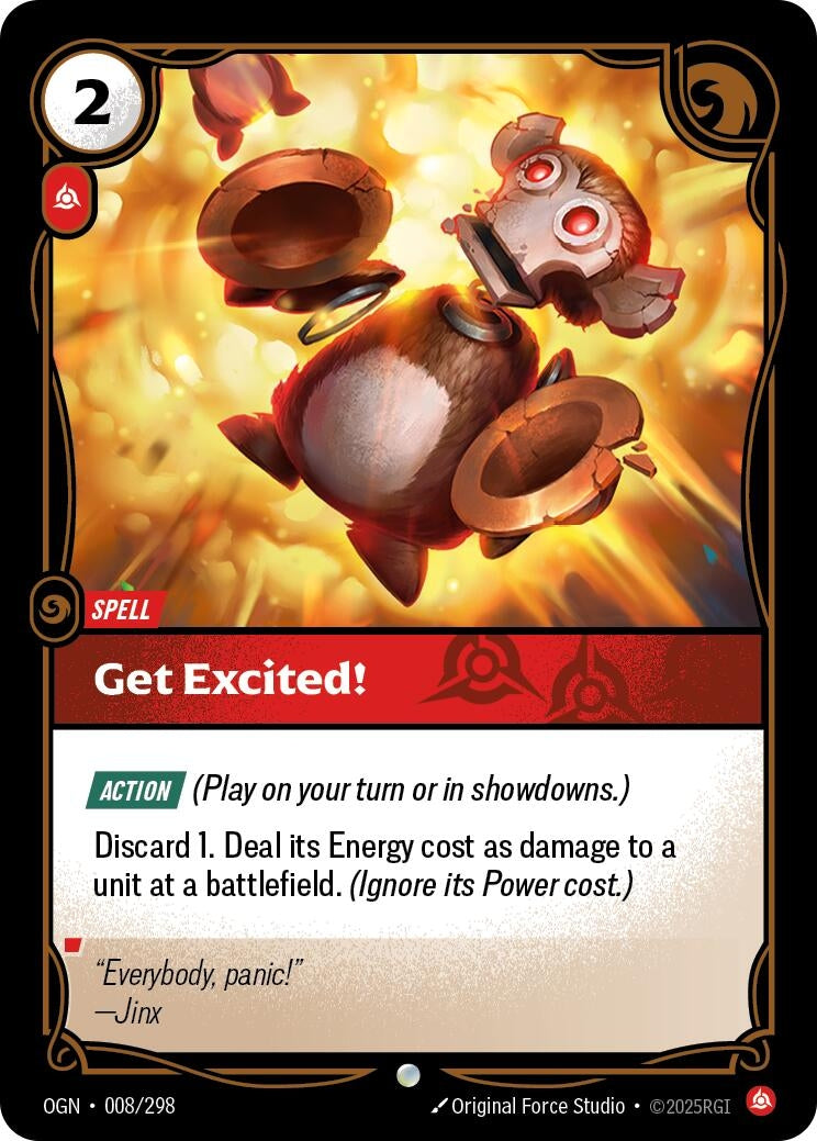 Get Excited! (008/298) (Origins) - PokeBox USA