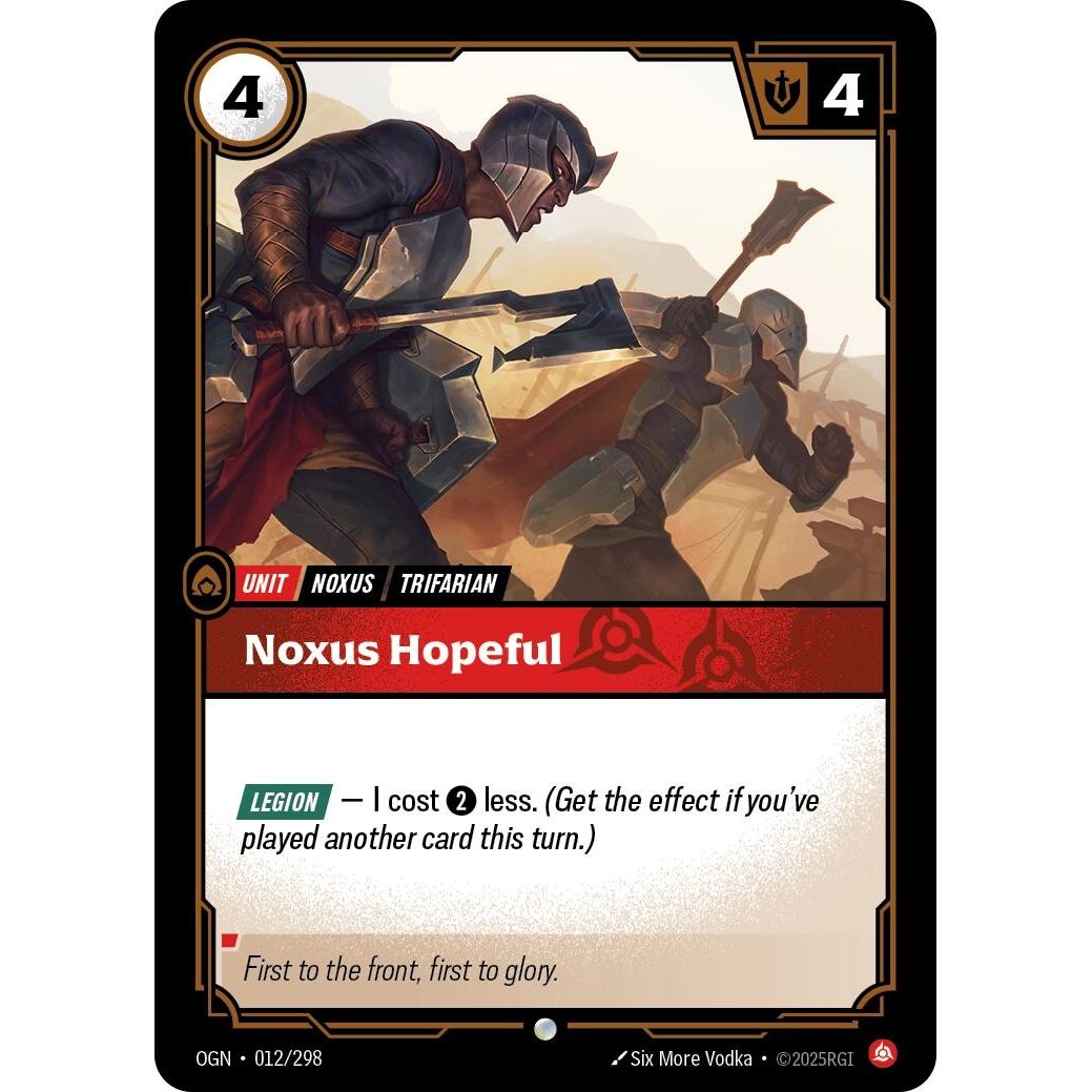 Noxus Hopeful (012/298) (Origins) - PokeBox USA