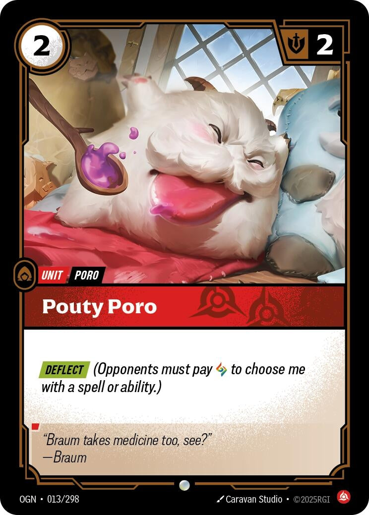 Pouty Poro (013/298) (Origins) - PokeBox USA
