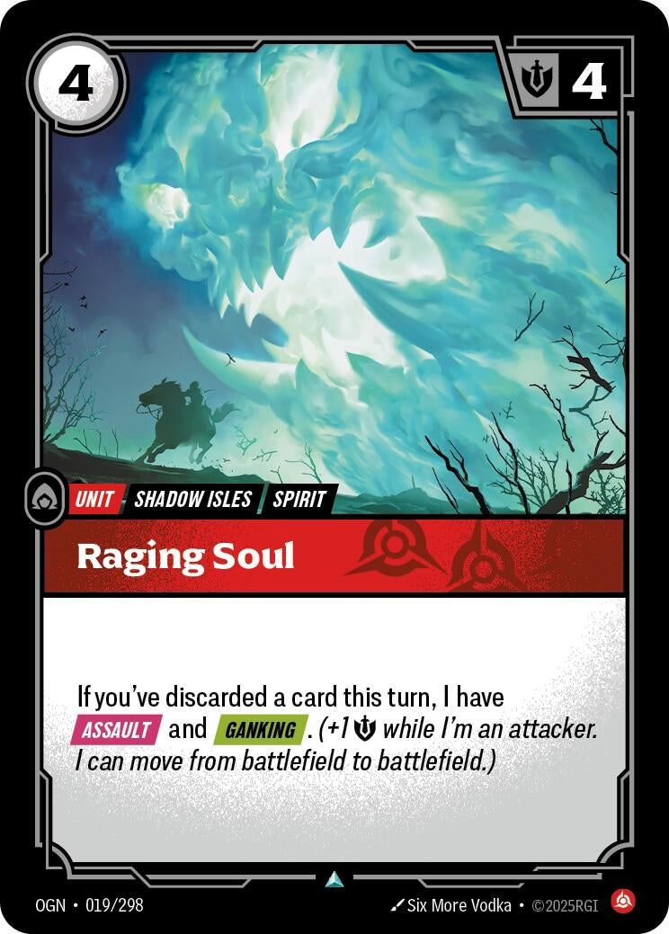 Raging Soul (019/298) (Origins) - PokeBox USA