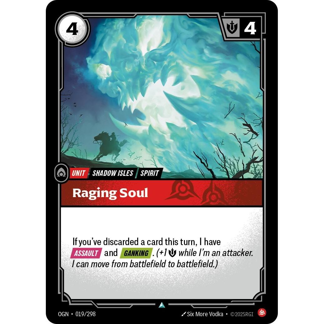 Raging Soul (019/298) (Origins) - PokeBox USA