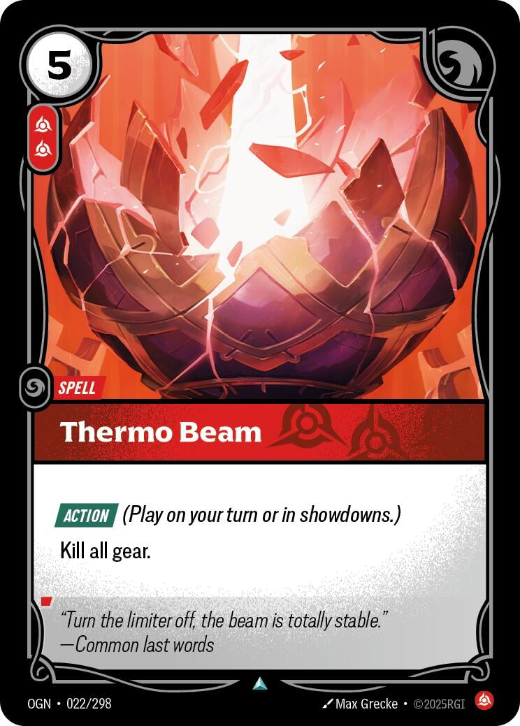 Thermo Beam (022/298) (Origins) - PokeBox USA