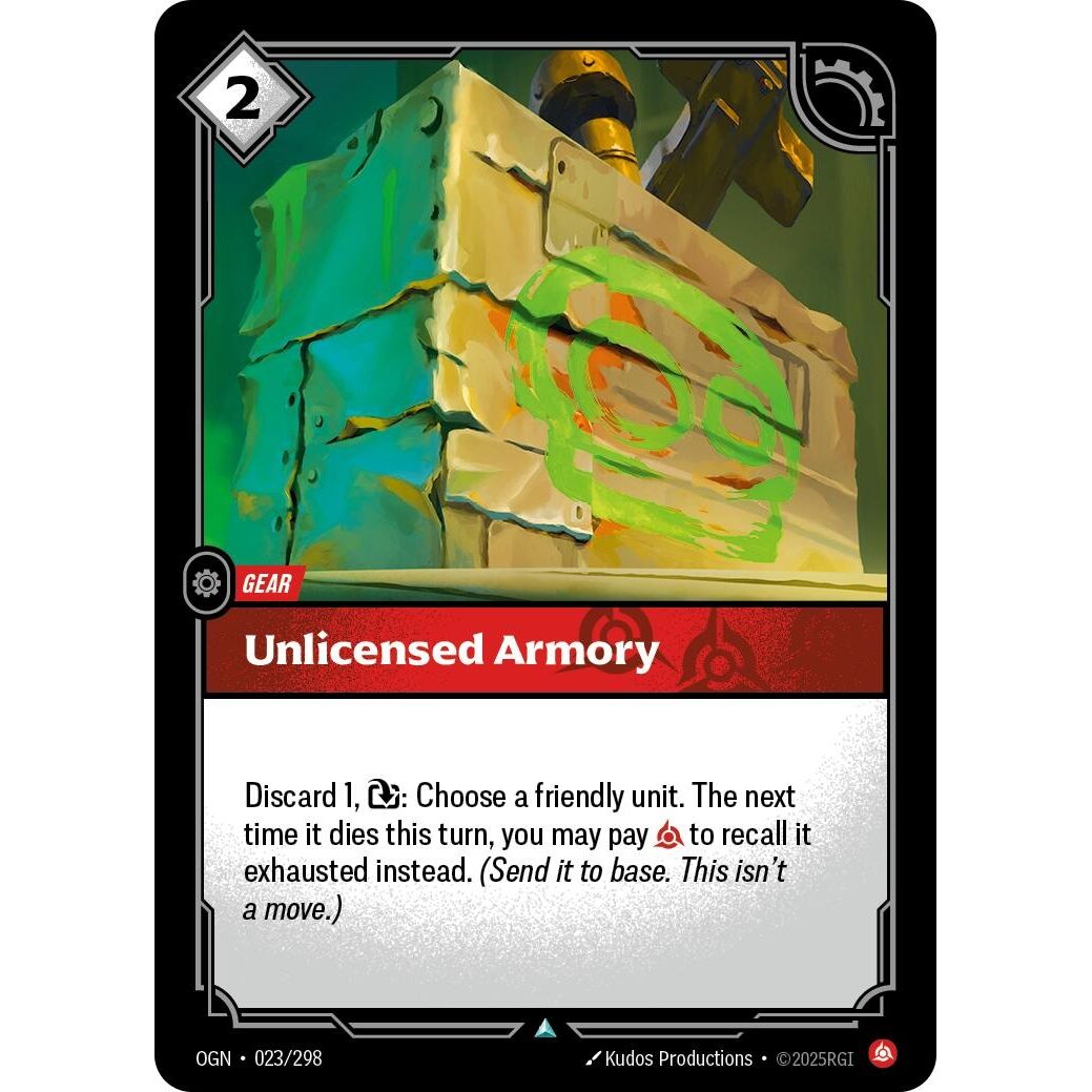Unlicensed Armory (023/298) (Origins) - PokeBox USA