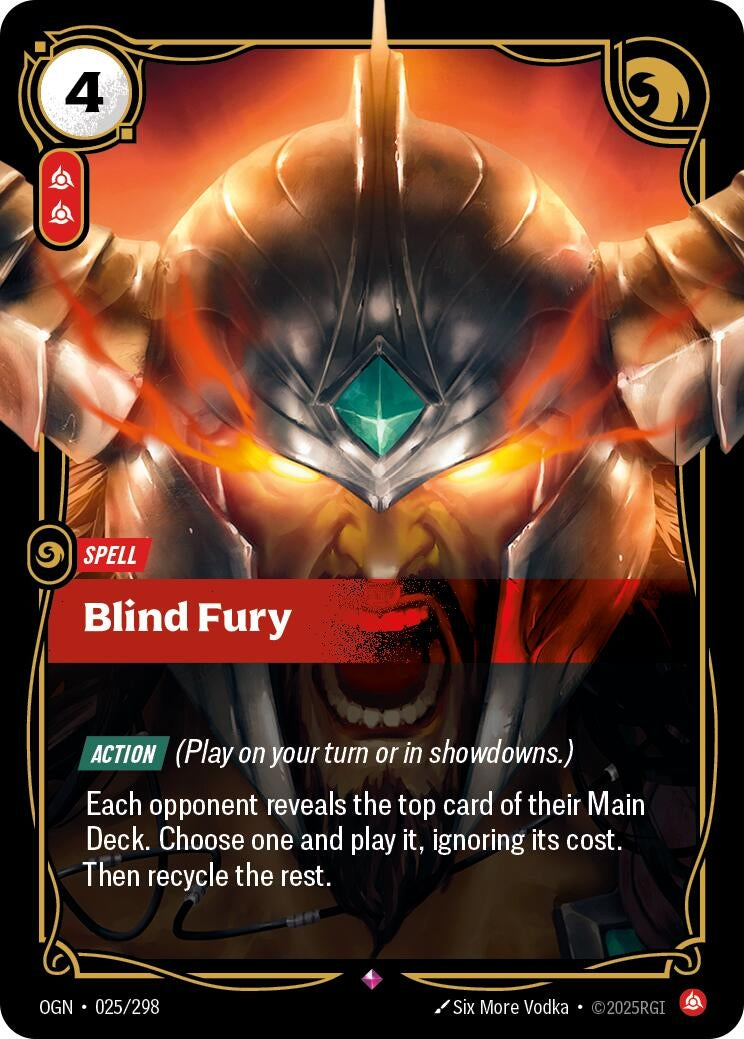 Blind Fury (025/298) (Origins) - PokeBox USA