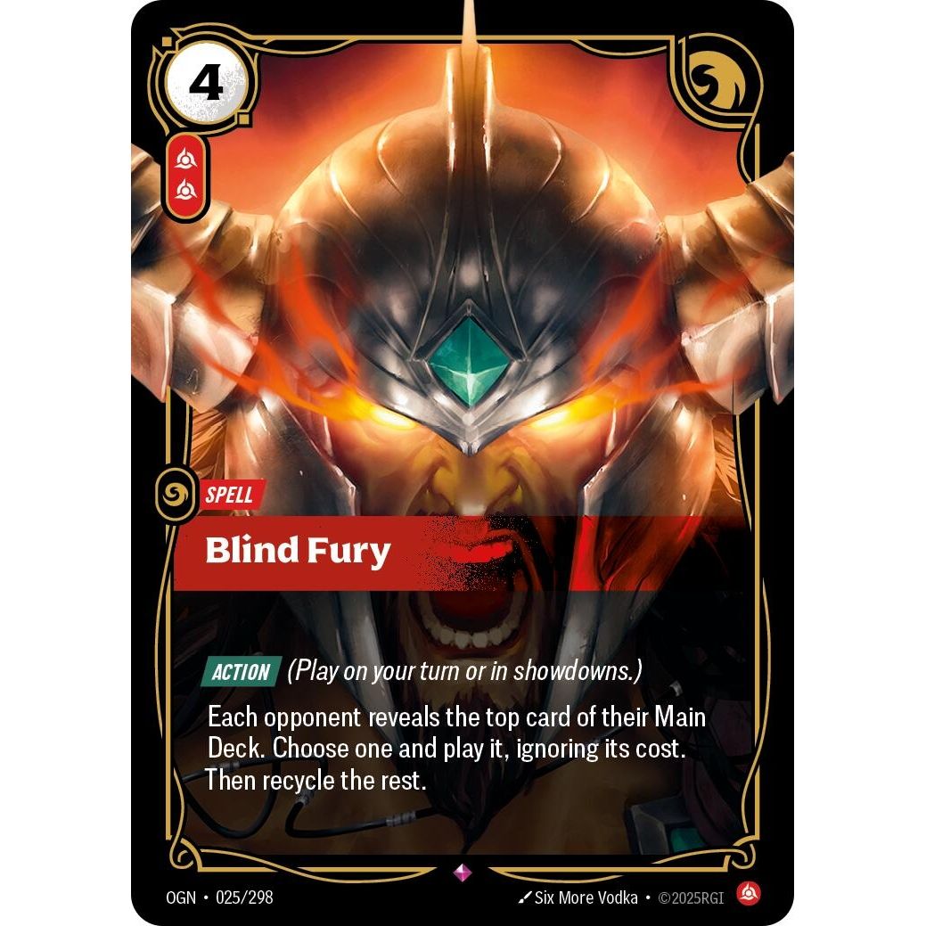 Blind Fury (025/298) (Origins) - PokeBox USA