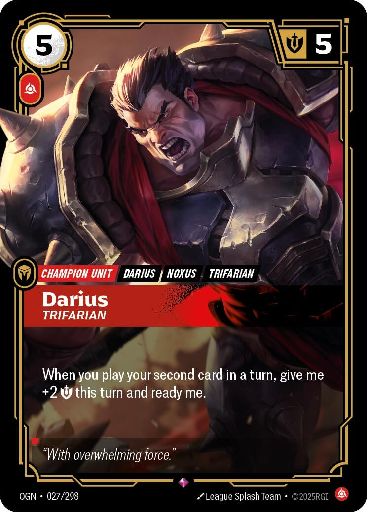 Darius - Trifarian (027/298) (Origins) - PokeBox USA